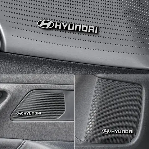 8 best sales pegatinor Hyundai Accent - №1