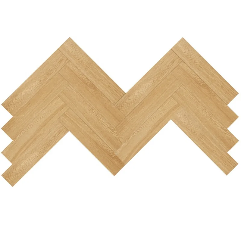 Floor Solid wood multi-layer composite fish bone Oak log Cream wind three-layer solid wood herringbone floor