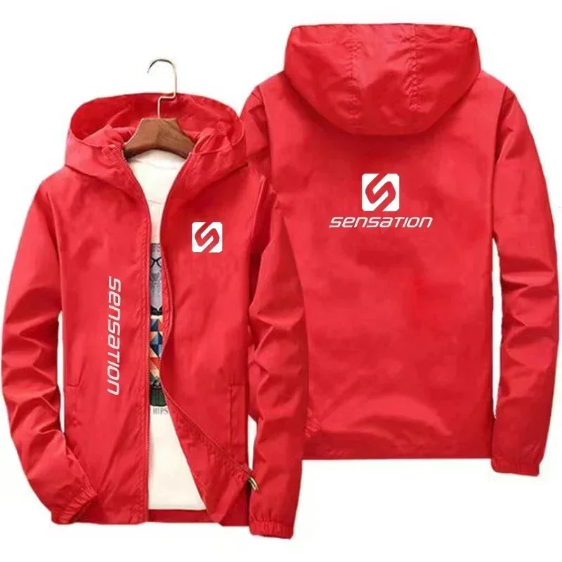 2026 Best-selling High-Quality Men's Windproof Jacket for Spring, Autumn and Winter with Hood and Mountain Bike Protection - Ext