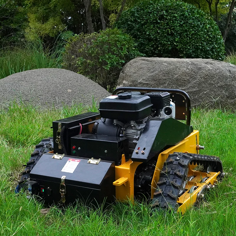 맞춤형 500mm 절단 폭 소형 로봇 잔디 분쇄기 원격 제어