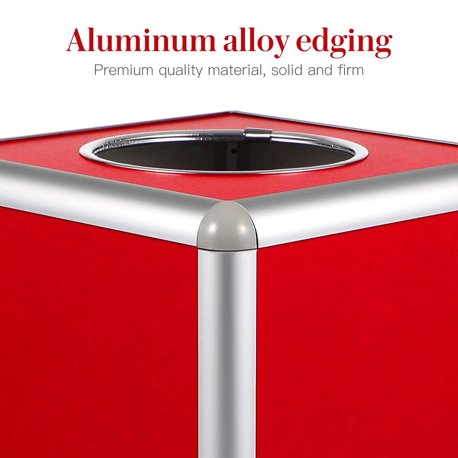 Lottery Box Raffle Ticket Container Spinner Bowl Drawing Tickets Premium Aluminum Large Capacity Multi Function Fairness