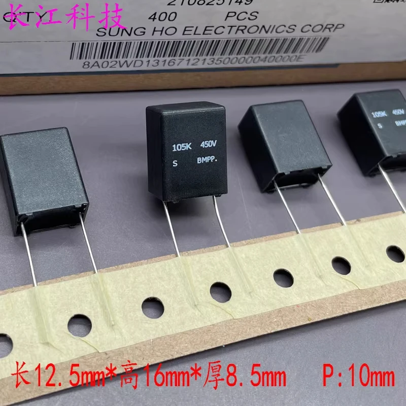 

Конденсатор SUNG HO Korea MKP BMPP 105 1.0uf 1uf 450v, аналог Siemens EPCOS