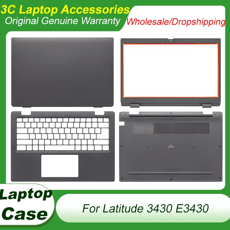 

New For Latitude 3430 E3430 Laptops LCD Back Cover Front Bezel Frame Palmrest Housing Lid Bottom Shell Upper Lower Cover 0908RF