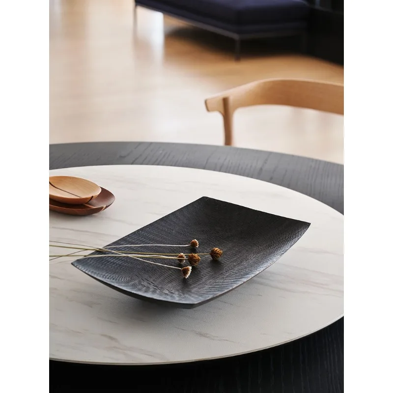 Japanese pallet, hand-carved wood modern jewelry