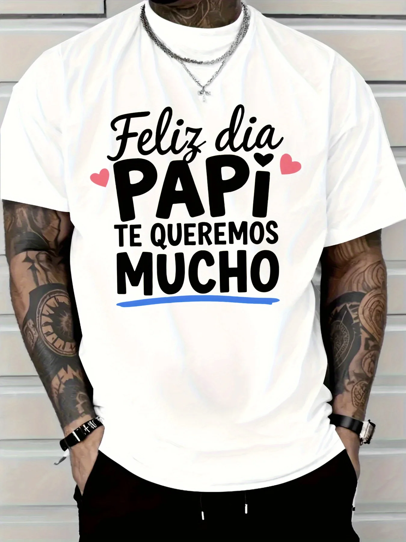 

2025 Men's New Casual Pure Cotton T-shirt Perfect for Father's Day Gifts Comfortable and Stylish Design Men's outdoor clothing