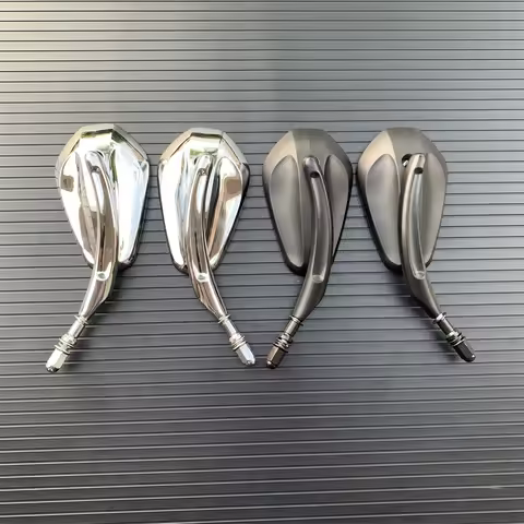 For Harley Dyna Electra Glide Fatboy Iron 883 Road Glide Sportster 883 1200 Softail Motorcycle Rear View Rearview Side Mirrors