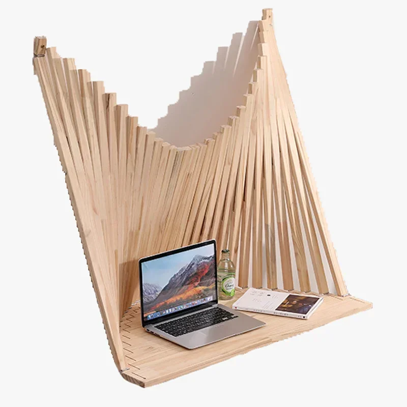 

Creative hanging wall folding table computer folding table office wooden folding table foldable computer desk office homefolding