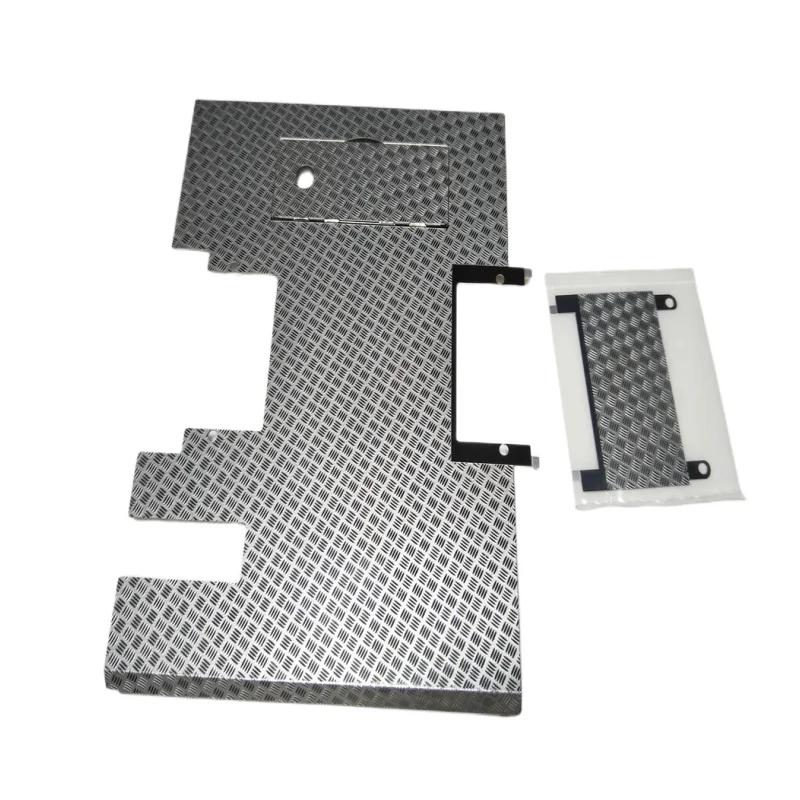 Metal Three-axis Anti-skid Decorative Board for Tamiya 1/14 RC Truck MAN TGX 56325 540 Upgrade Accessories