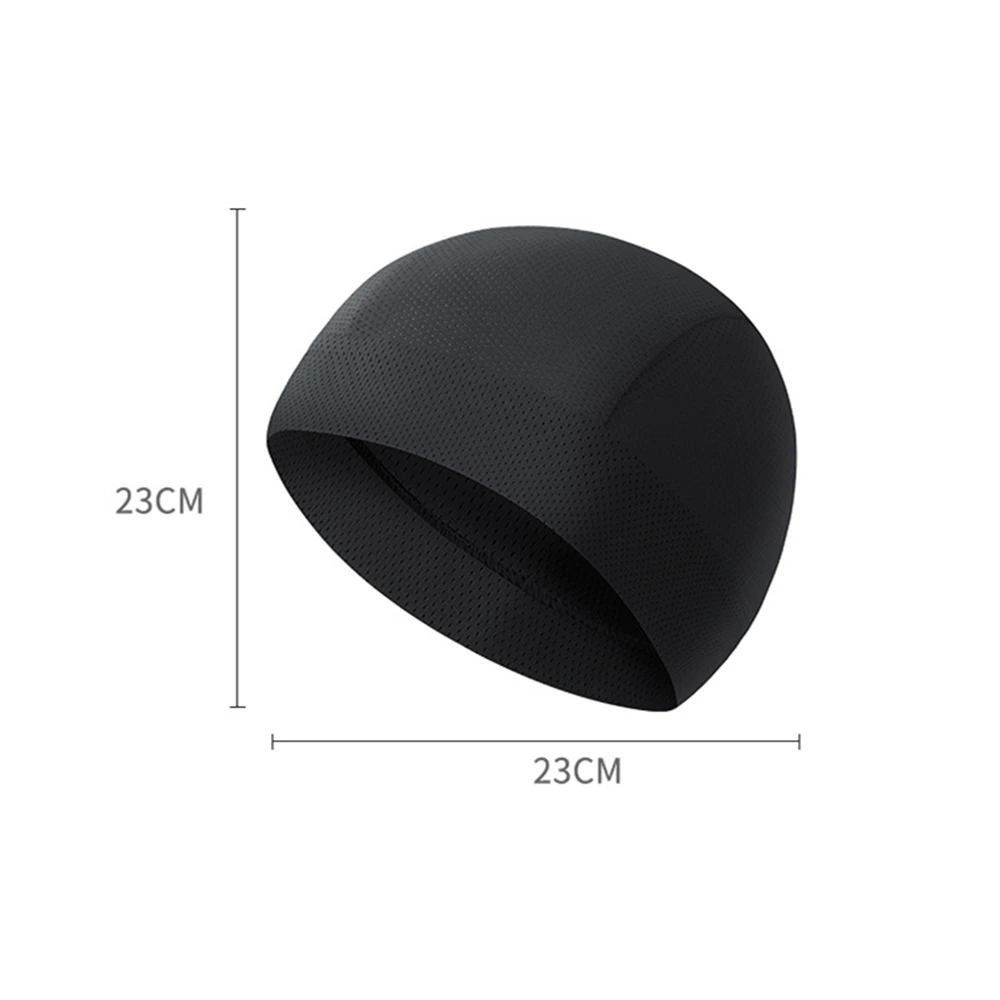 Ice Silk Polyester Black Grey Quick-drying Melon Cycling  Cap Summer Cool Bicycle Men's Sports Hats