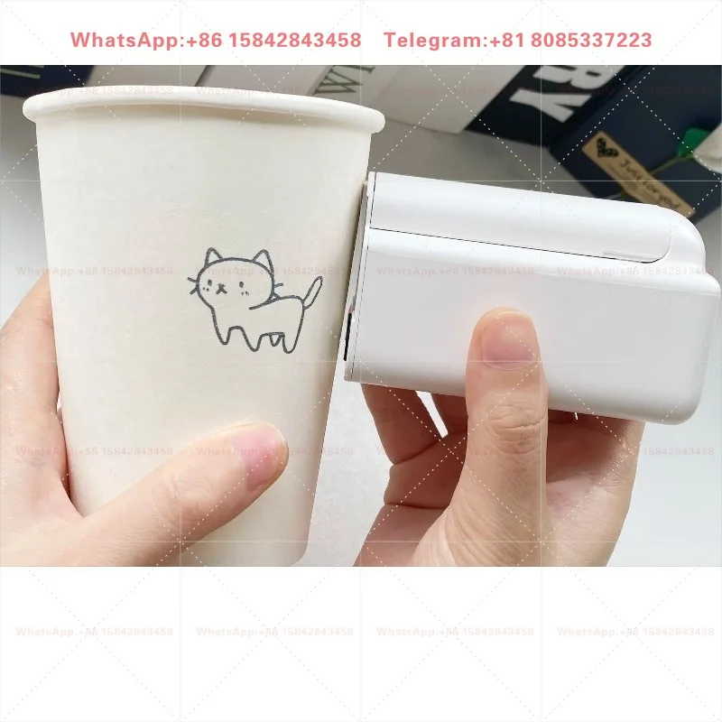 Mini Handheld Printing Device Print Logo Date QR Code On Cup Carton Cube Packaging Marking Machine