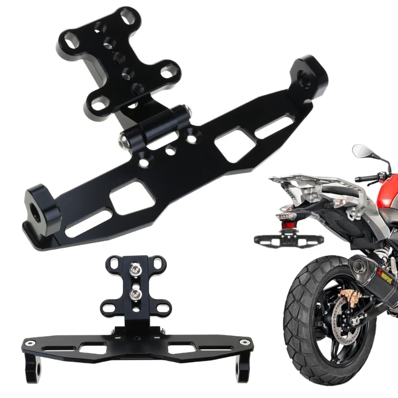 Motorcycles License Plate Mount Holder Adjustable Bracket for TFX150 MslaL150