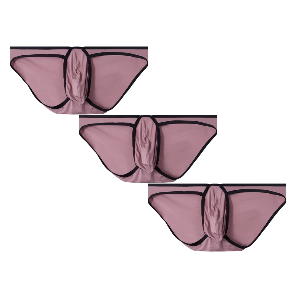 3 Pack Men's Panties Jockstrap Men Underwear Gay Thong Man Briefs Underpants Slip Sexy Cotton Pouch Cuecas Thongs Homme G String