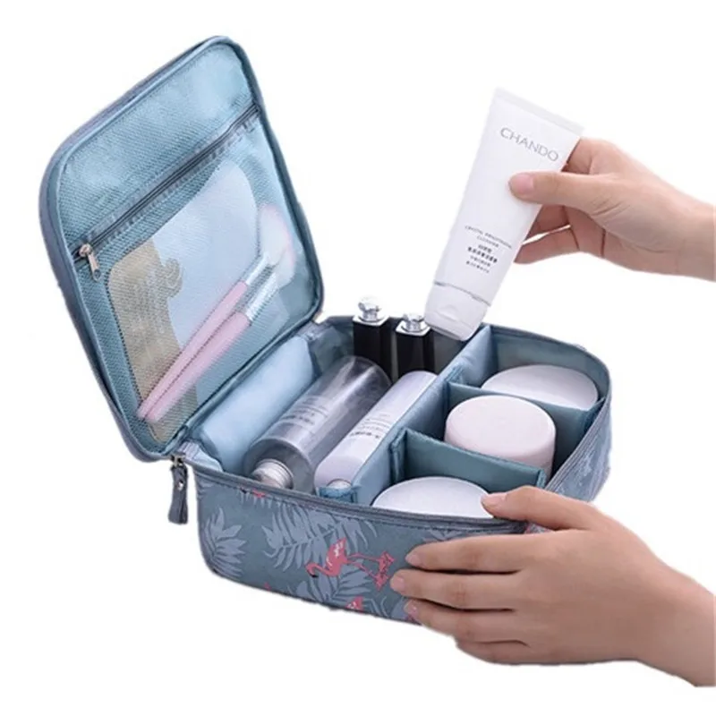 Fashion Cosmetic Bag Makeup Bag Women Toiletries Organizer Waterproof  Storage for Cosametics Make up Pouch Case