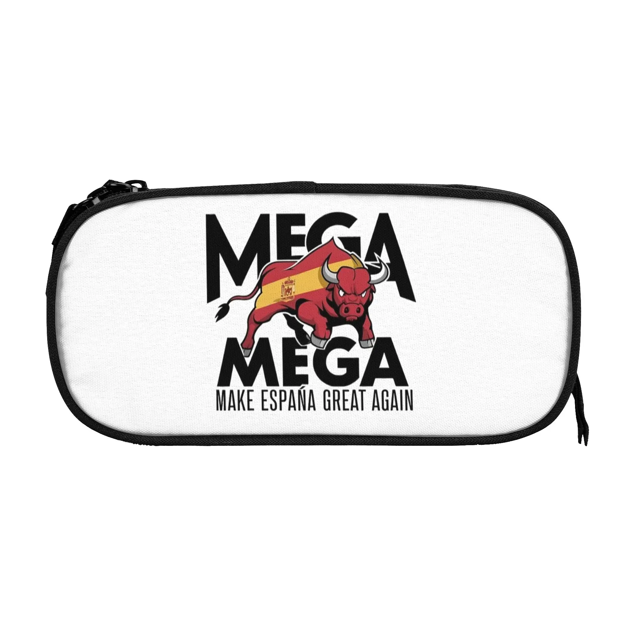 Classic MAKE SPAIN GREAT AGAIN Pencil Case  Pencilcases Pen Box for Student Big Capacity Bag School Supplies Gift Stationery