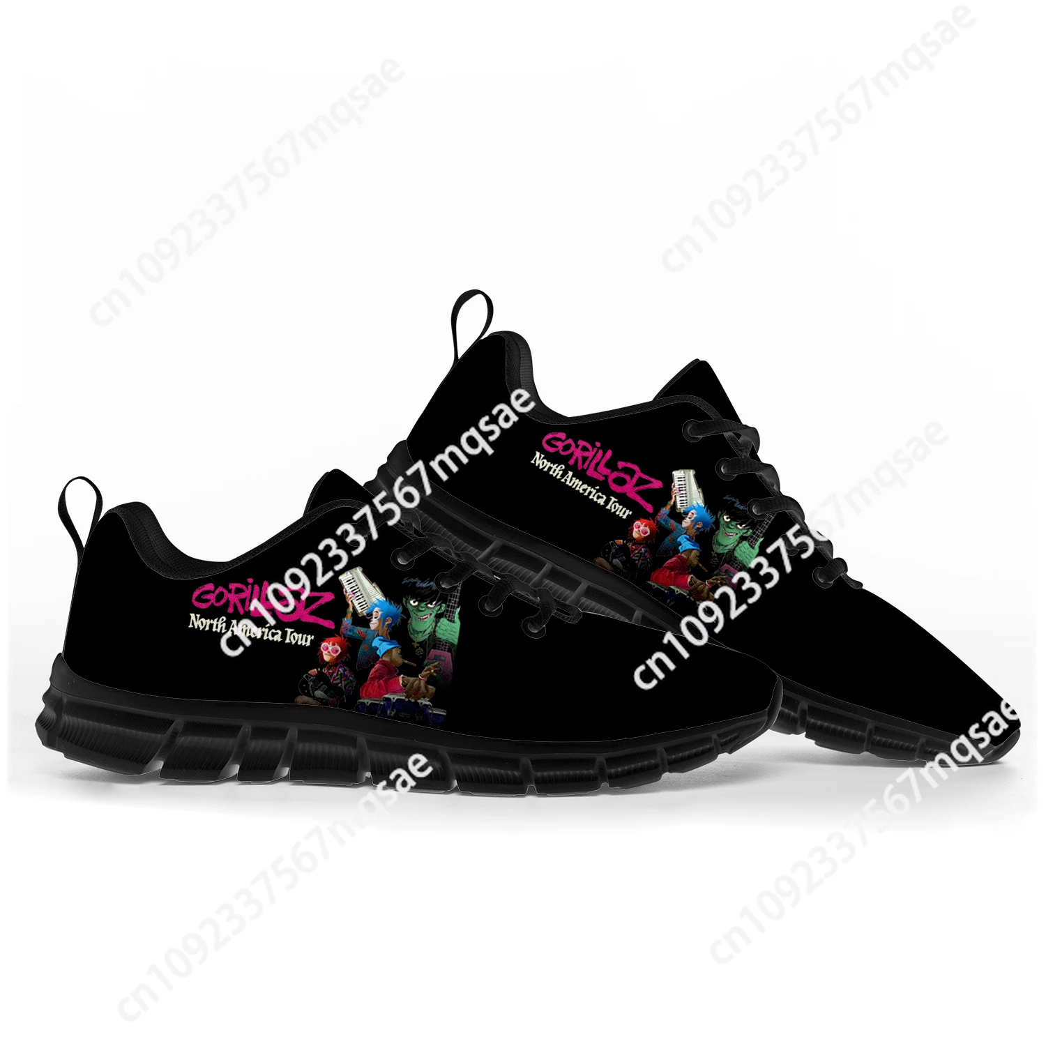 Gorillaz-Chaussures de sport Virtual Rock Band pour hommes et femmes, baskets pour enfants, chaussures de couple personnalisées, mode pour adolescents, haute qualité