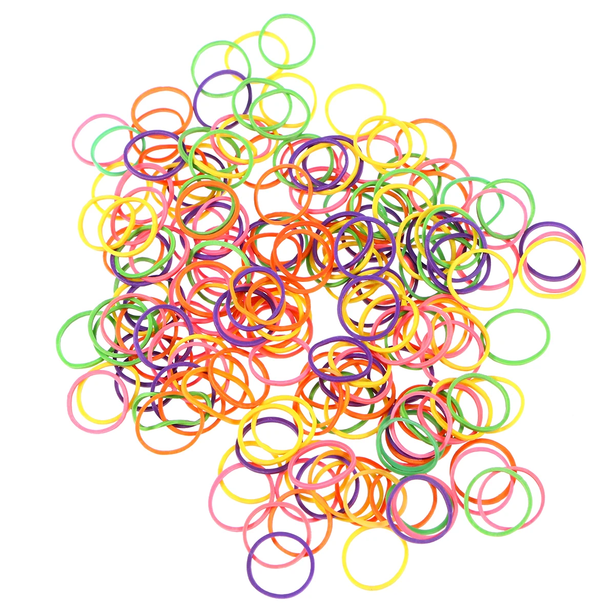 

170 pcs Pet Grooming Rubber Bands Hair Accessories for Dogs Cats Reusable Elastic Bright Color Dog Headpiece Toy