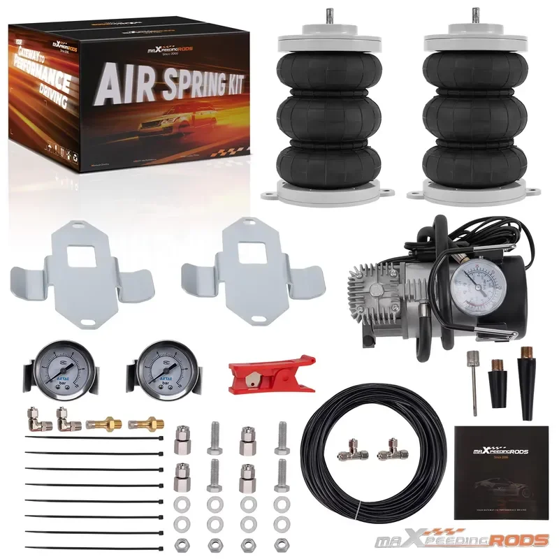 Rear Air Suspension Kit W/ Compressor for Fiat Ducato Boxer Citroen Jumper 1994- 5000kg