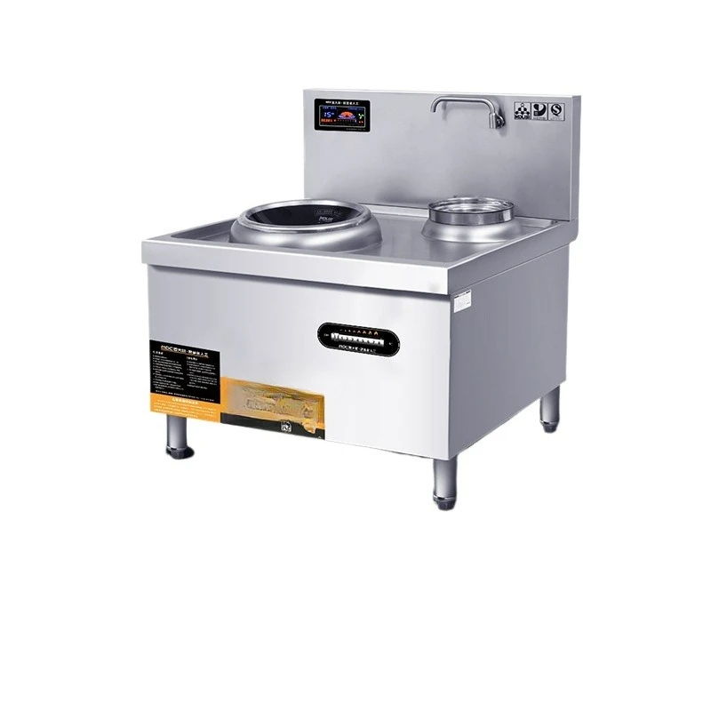 

Commercial electromagnetic large pot stove high-power induction cooker stove, canteen electric wok beef