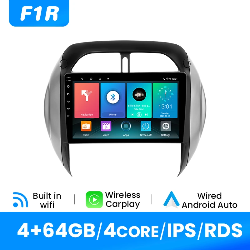 Autoradio Speler Voor Toyota RAV4 RAV 4 2003 2004 2005 IPS GPS 4G Wifi Draadloze Android Auto Carplay multimedia Speler