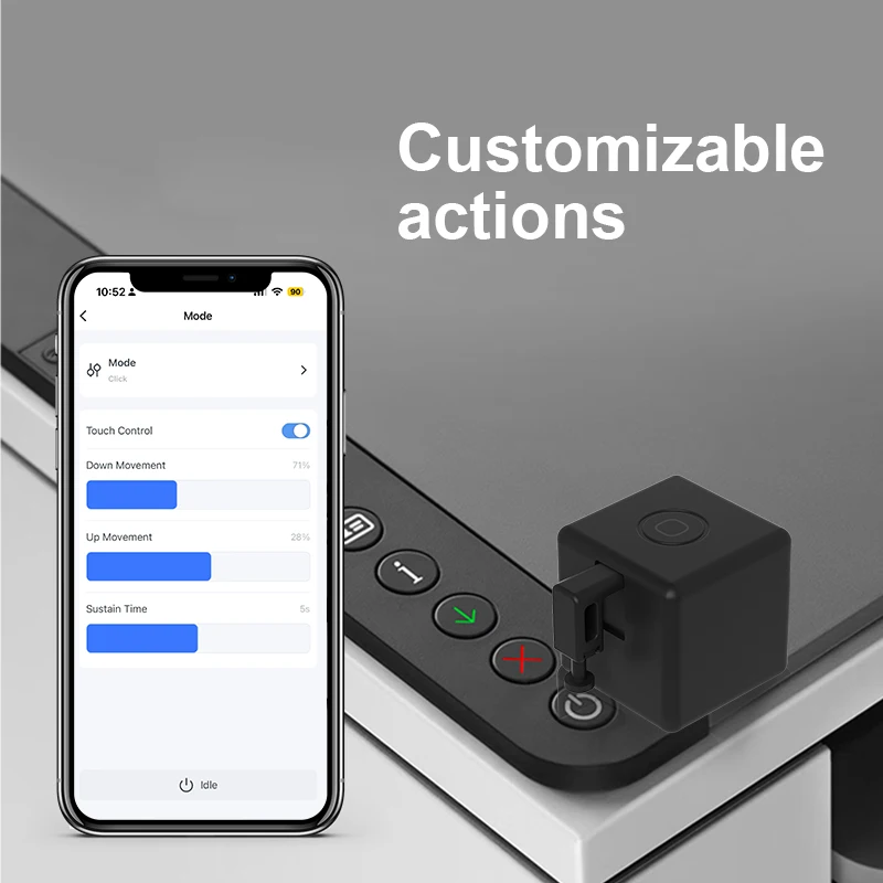 Tuya Zigbee Smart Fingerbot Switch Bot Remoter гаражные шторы кнопка робот толкатель работает с Alexa Google Home голосовой помощник
