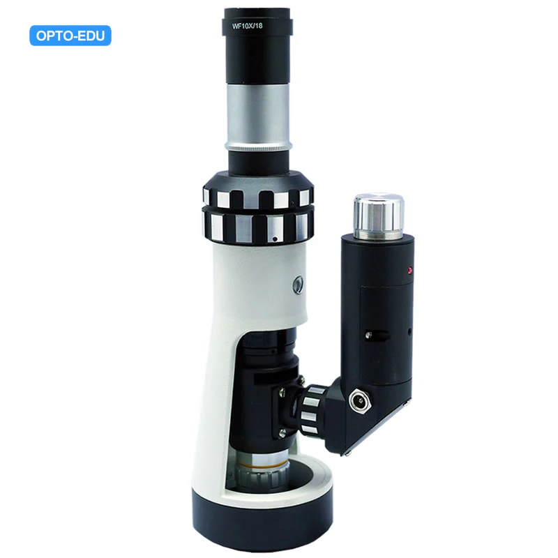 

OPTO-EDU A13.2501-B 100-400x Handheld Mini Metallurgical Portable Metallurgical Microscope