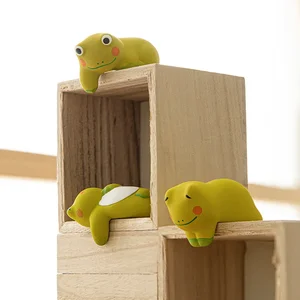 Màn hình máy tính theo dõi đồ trang trí nhỏ Doll Búp bê Cat Rabbit Frog Trang trí xe 8 Bán hàng chính Sapo da Fortune - 3