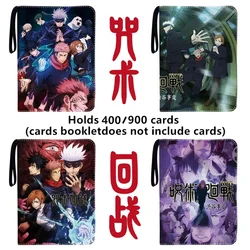 Anime Jujutsu Kaisen Collection 400pcs/900pcs Phantom Parade Card Album Book Card Zipper Game Cards Binder Holder kids Gift