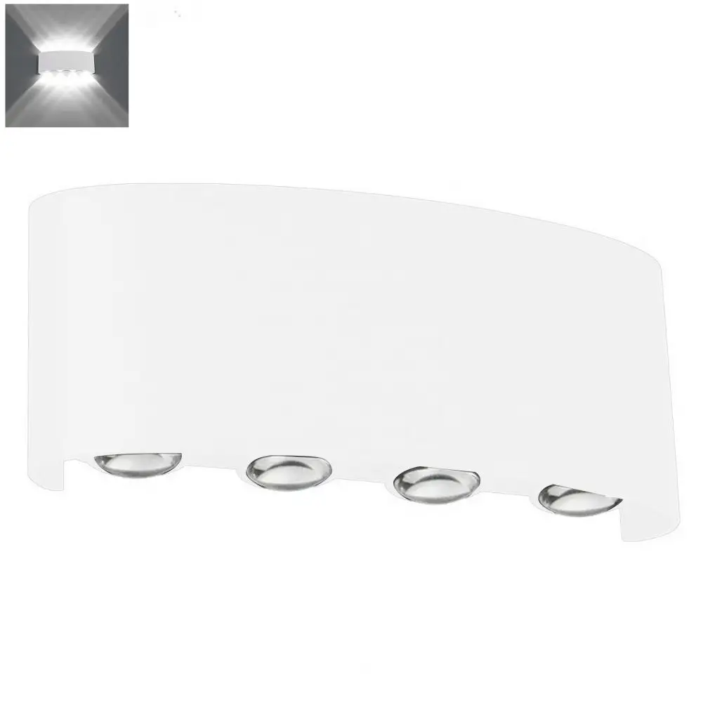 Led Light Wall Light Outdoor Led Wall Lamps High Brightness Water-resistant Rustproof for Simple Corridor Installation