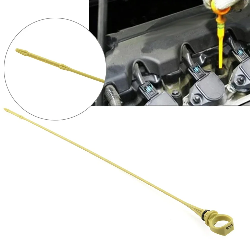 Oil Motor Engine Level Gauge 49cm Oil Dipstick Total Length 53.4cm 49cm From O-ring To End Plastic Construction