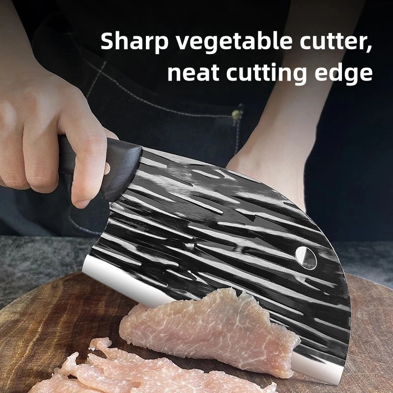 Professional Meat Cleaver Chopping Knife Cutting Kitchen Chopping Knives Utility Boning Stainless Steel Fruit Fish Butcher Knife