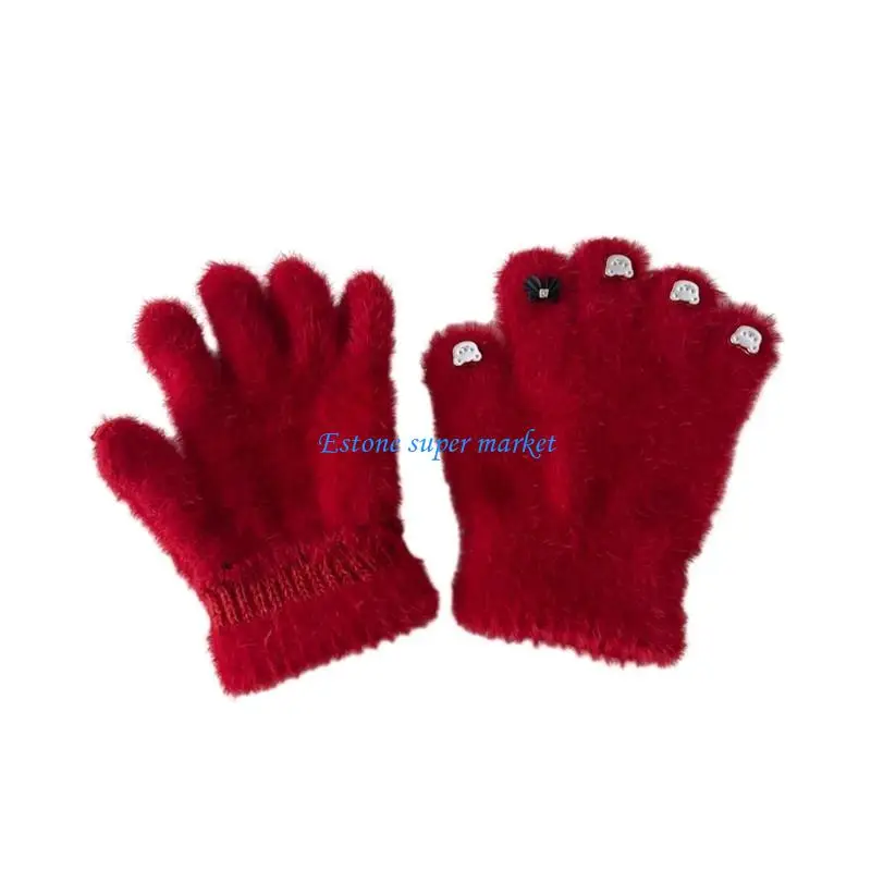 

090B Toddler Mittens Winter Thick Mitten Baby Product(for 2-6 Years Old Kids)