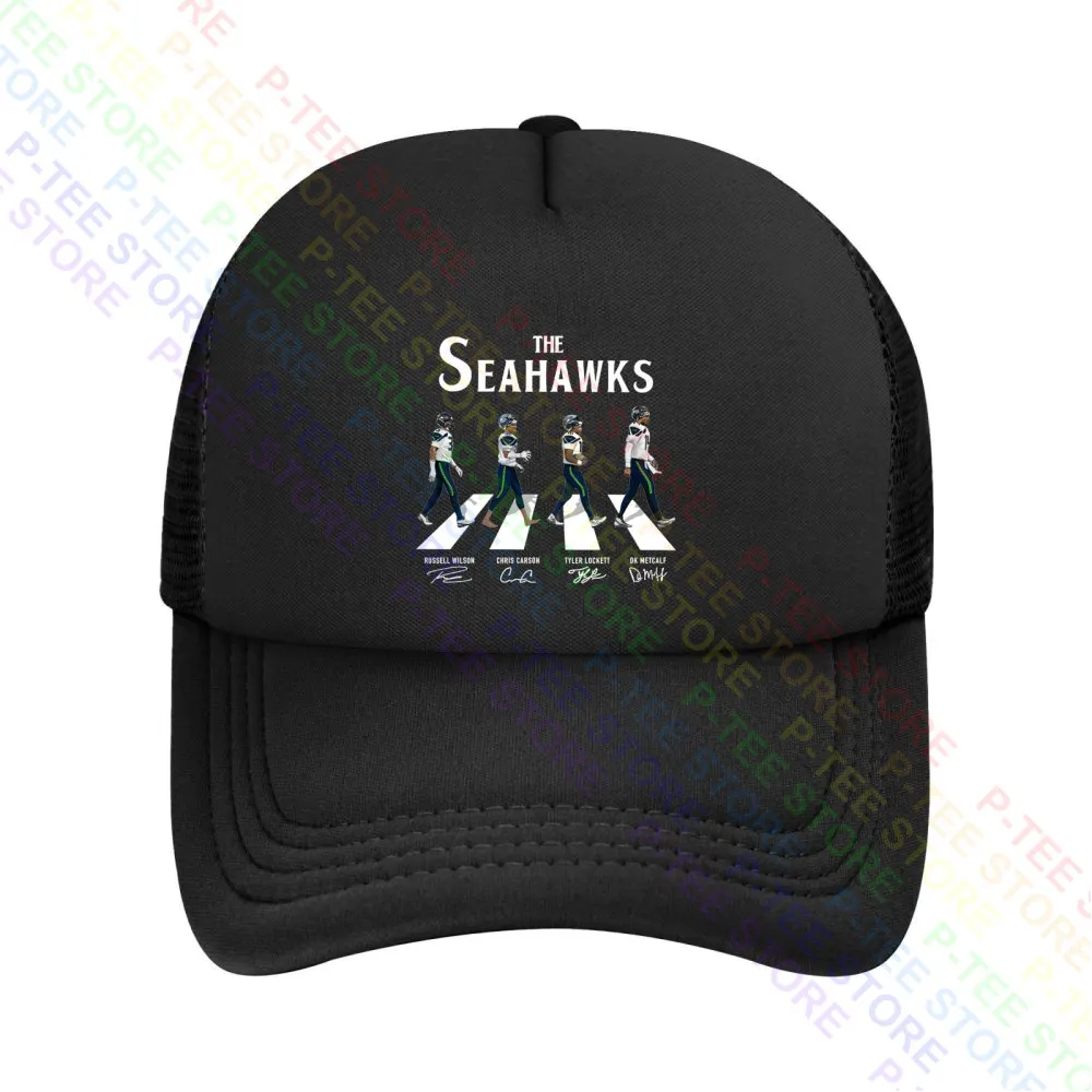 The Seahawks Abbey Road Signature Baseball Cap Snapback Caps Knitted Bucket Hat