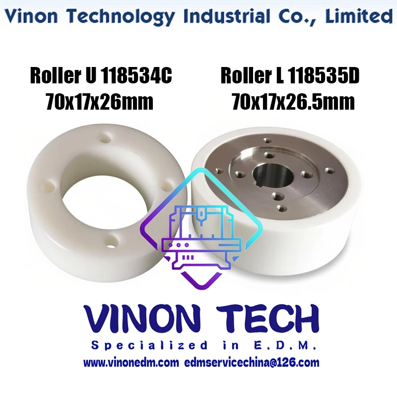 Sodi k SL400 SL600 Roller U, Roller L, Zahnrad, Welle, Lager, Auswerfsektion, Abziehblock, Draht 118535D 118535B 118535C 118534C 118534B – Detail 7