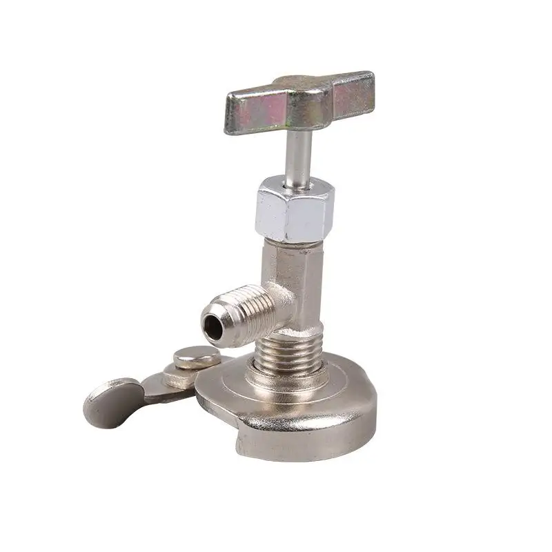 

Hose Adapter For Most Air Conditioning Refrigerant Suitable For R12 R134a R22 R410 Sturdy And Easy To Install L2v8