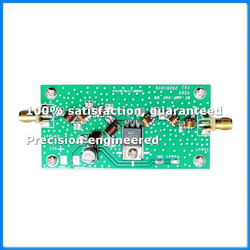 

6W RF Power Amplifier VHF FM 88-108Mhz 12V for Ham Radio FM Transmitter Walkie-Talkie RF AMP-ELEC