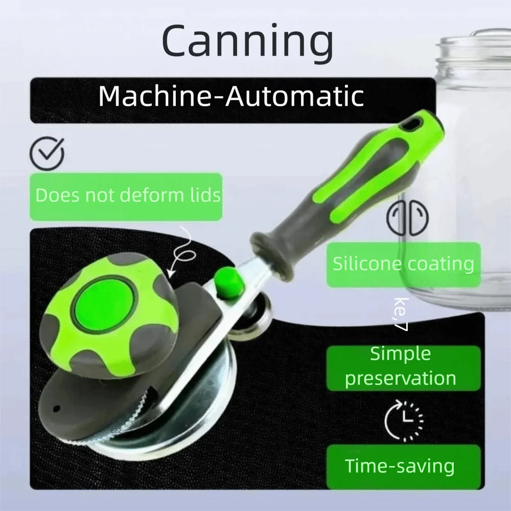 Высококачественная ручная машина для запечатывания банок, портативная машина для запечатывания банок высокой твердости, портативный инструмент для экономии усилий, инструмент для запечатывания банок для домашнего использования