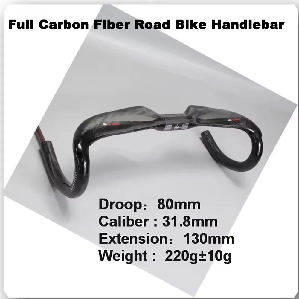 ZIP 2025 New Full Carbon Fiber Road Handlebar T1000 264g Light 31.8 * 380/400/420/440mm for Racing Road Bike Bicycle​