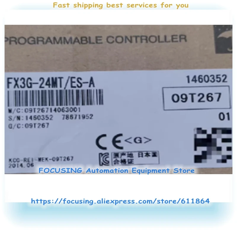 

FX3G-24MR/ES-A MT PLC New