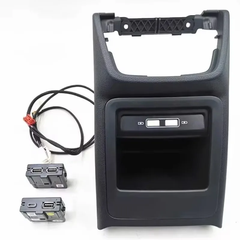 OEM 5ED857289 Car Parts USB Rear Air Vents Outlet Connector Kit Can Be Retrofitted With Upgraded For Skoda Octavia 2013-2022