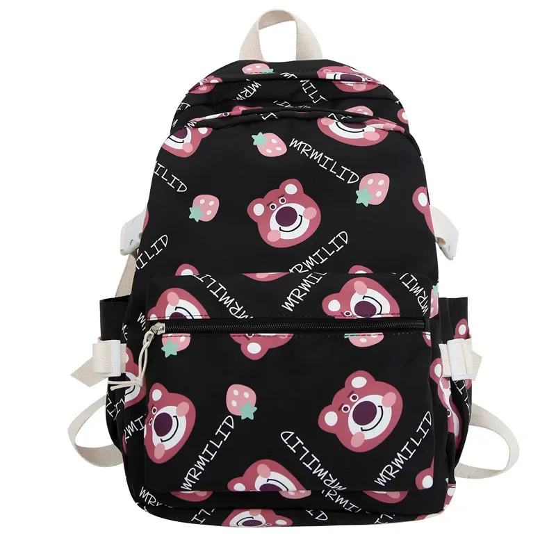 

Mochila Lotso Disney Backpacks Youth Girls Bookbag School Bags Cartoon Kids Rucksack Travel Rucksack Shoulder Bag Large Capacity