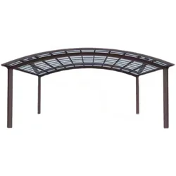 Aluminum Alloy Carport Home Villa Gazebos Garden Outdoor Canopy Tent Modern Custom Parking Shed Sunshade Awning Patio Pergola GL