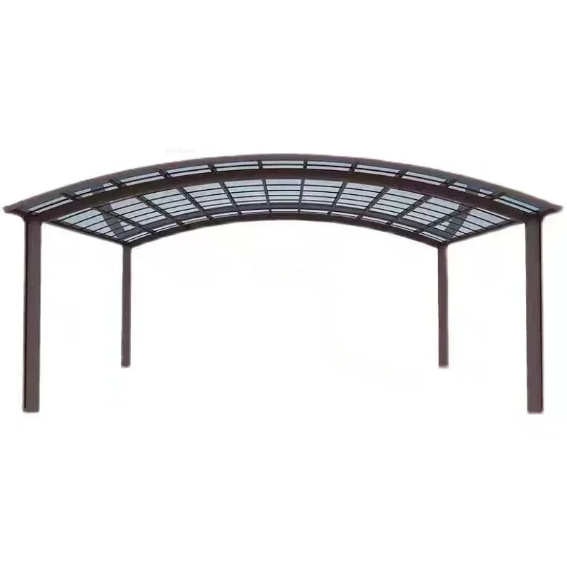 Aluminum Alloy Carport Home Villa Gazebos Garden Outdoor Canopy Tent Modern Custom Parking Shed Sunshade Awning Patio Pergola GL