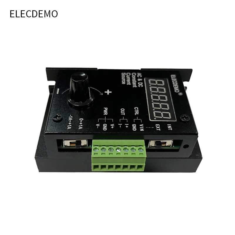 Voltage-controlled constant current source positive and negative 1A AC and DC current source proportional valve adjustable digit