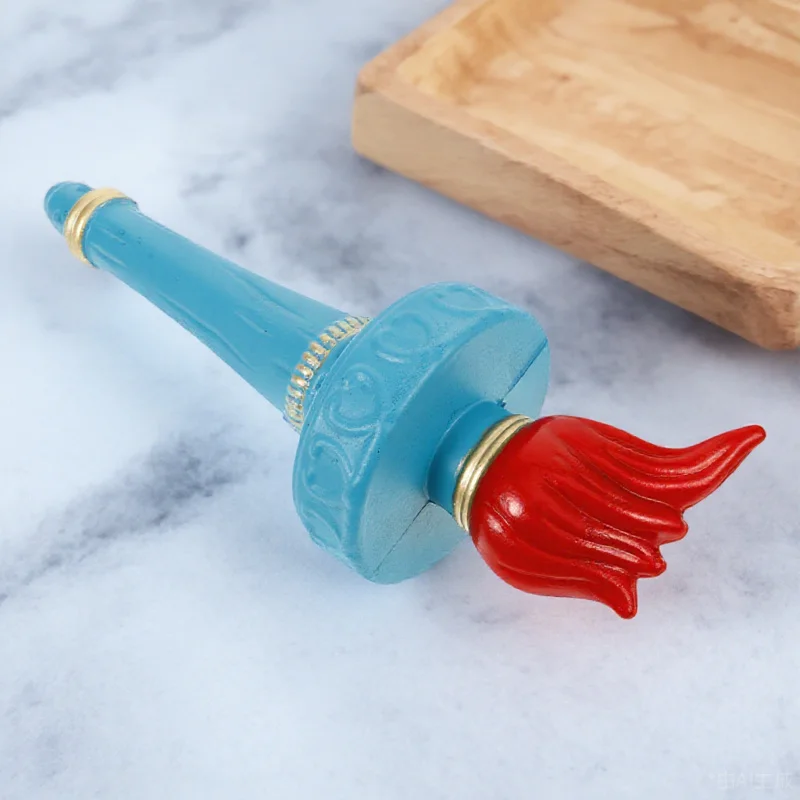 

Опора для факела Статуи Свободы для аксессуаров для костюмов на Хэллоуин, маленький, легкий для переноски, магазин, синий декор