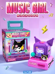 Sanrio Kuromi Game Console Sound System Best Friend's Birthday Gift Creative Gift Box for Girls and Friends to Accompany Hands