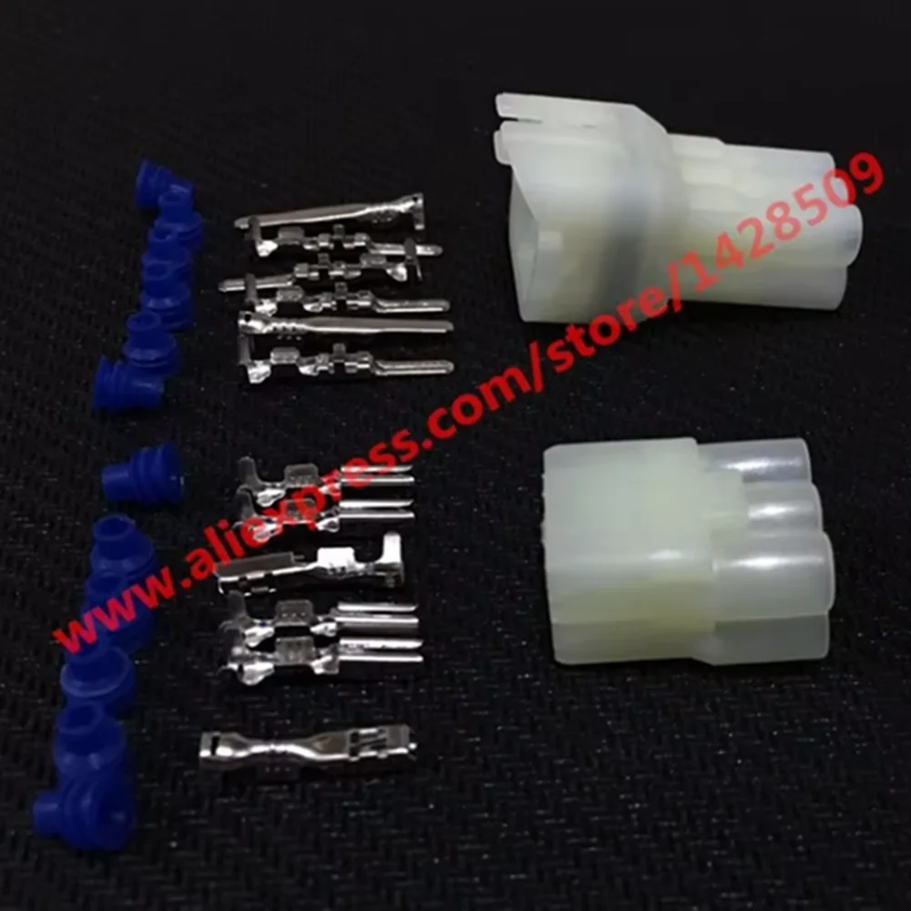 1 Pcs Sumitomo 6 Pin HM 090 Female And Male Motorcycle Connector 6189-6171 6180-6181 Electrical Connector