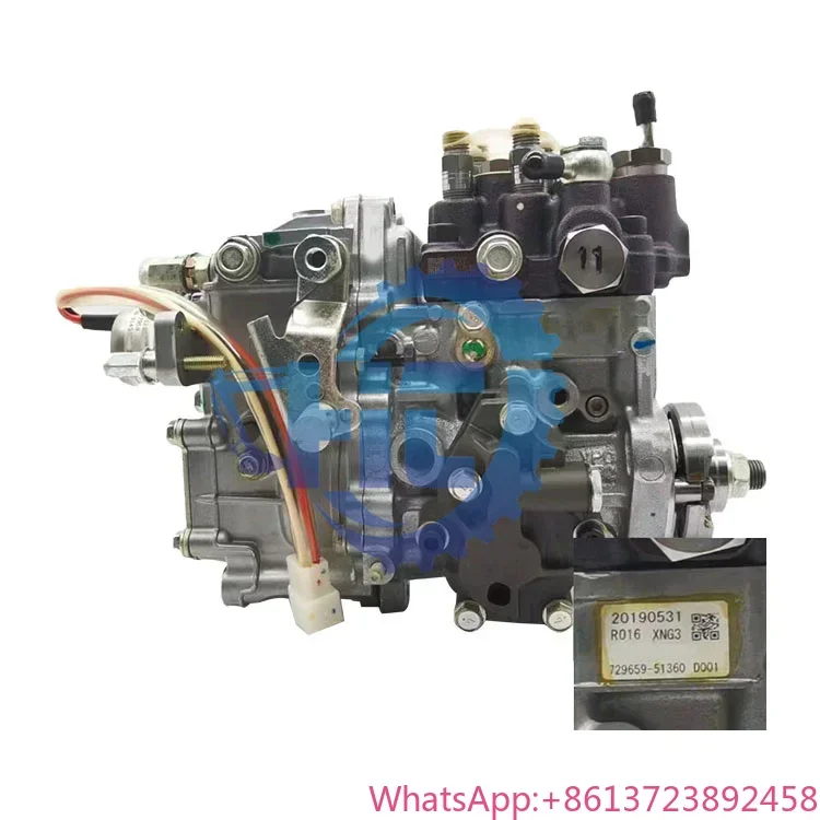

die.sel Fuel Injector Pump 4TNV88 For X4 Excavator Engine Fuel Injector Pump Assy 729659-51360