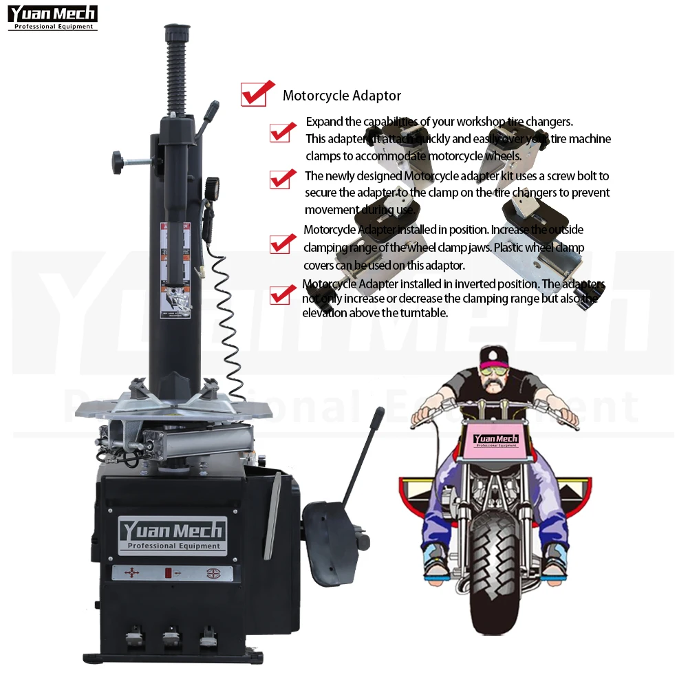 Wholesale Price Used Cheap Price Portable Electric Motorcycle Tire  Changer Machine