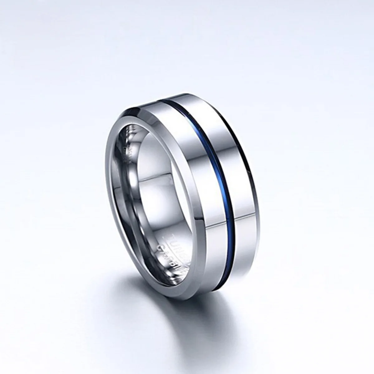 

Stainless Steel 8Mm Mens Ring Heavy Duty Durable Scratch Resistant Wedding Mens Rings Wedding Rings