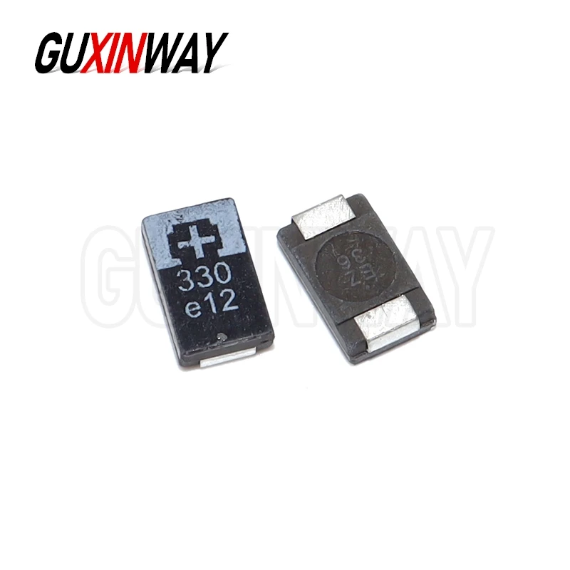 New and Original 2R5TPE330M9 330UF 2.5V 330 6.3V SMD Tantalum Capacitors Polymer POSCAP Type D Ultra-Thin 7343 D7343